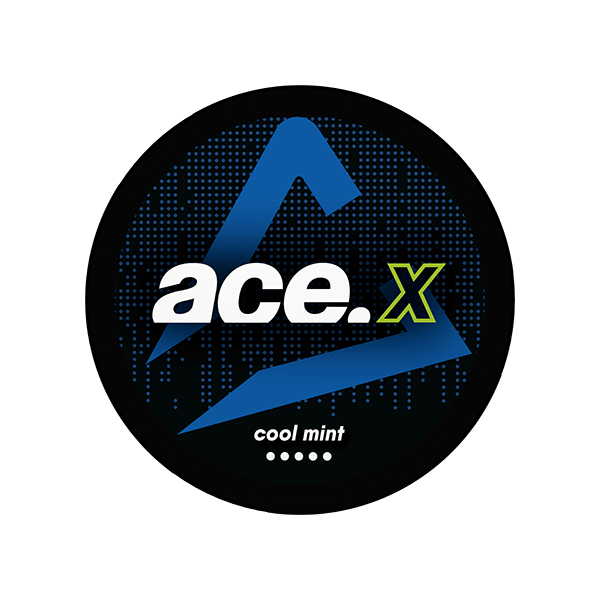 ACE X Cool Mint Nicotine Pouches – Extra Strong 16 mg/g | Cheap