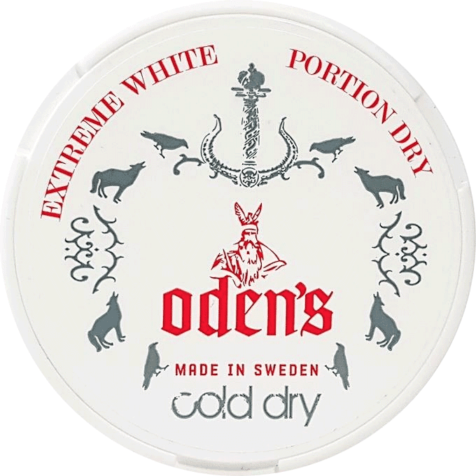 Odens Cold Extreme White Dry 18MG
