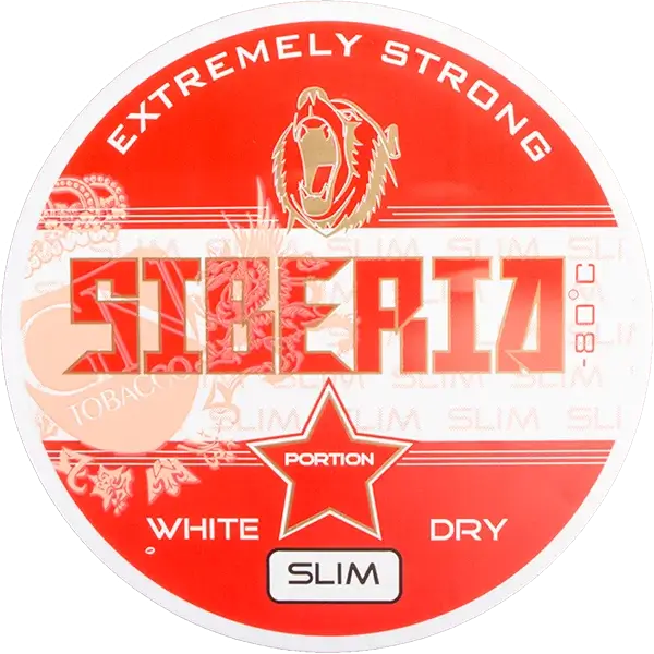 Siberia -80 Grad White Dry Slim 28MG